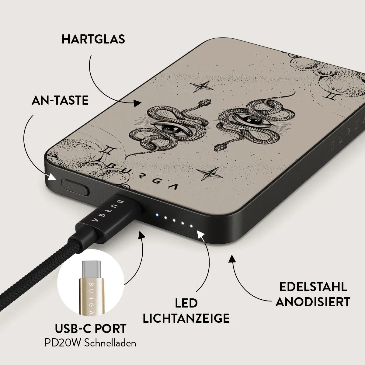 Gemini - Magnetic Powerbank