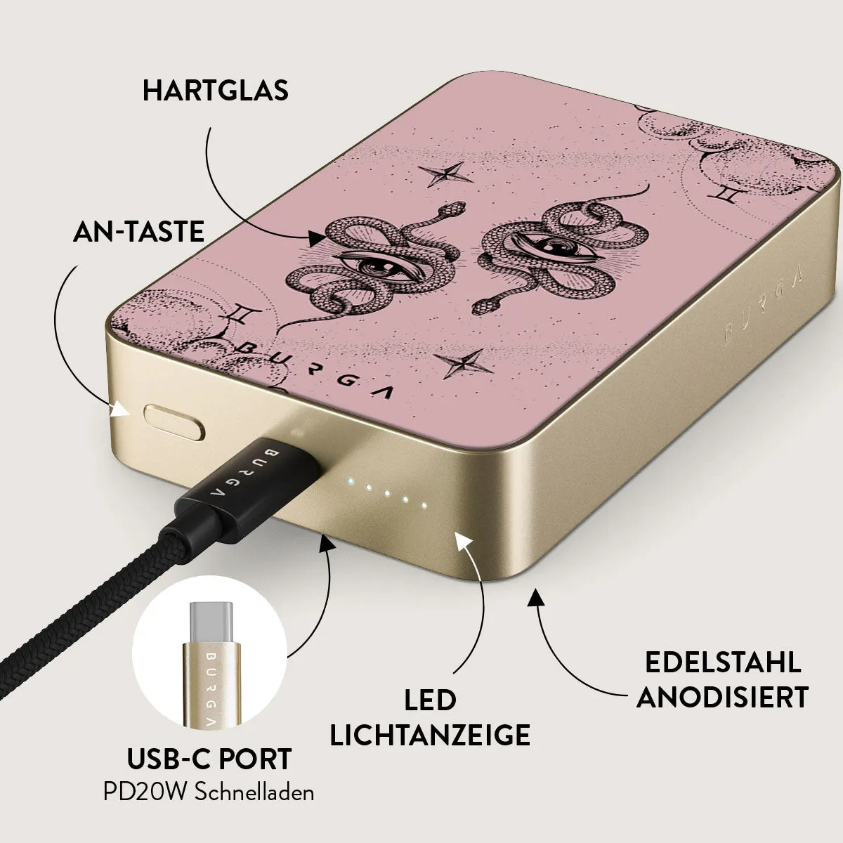 Gemini - Magnetic Powerbank