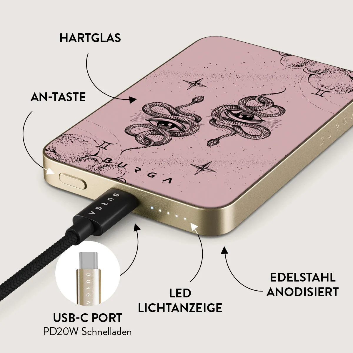 Gemini - Magnetic Powerbank