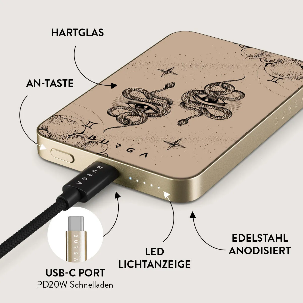 Gemini - Magnetic Powerbank
