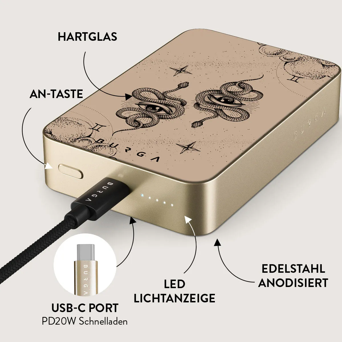 Gemini - Magnetic Powerbank