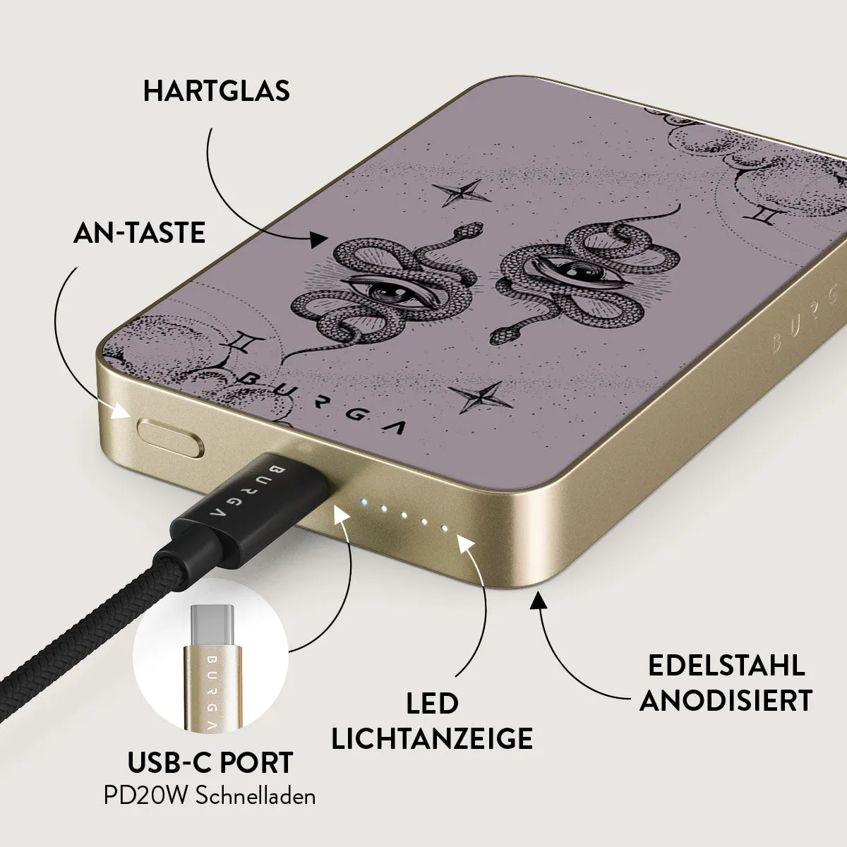 Gemini - Magnetic Powerbank