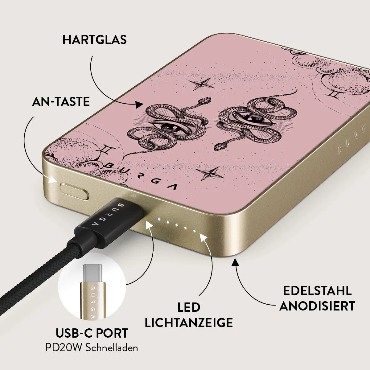 Gemini - Magnetic Powerbank