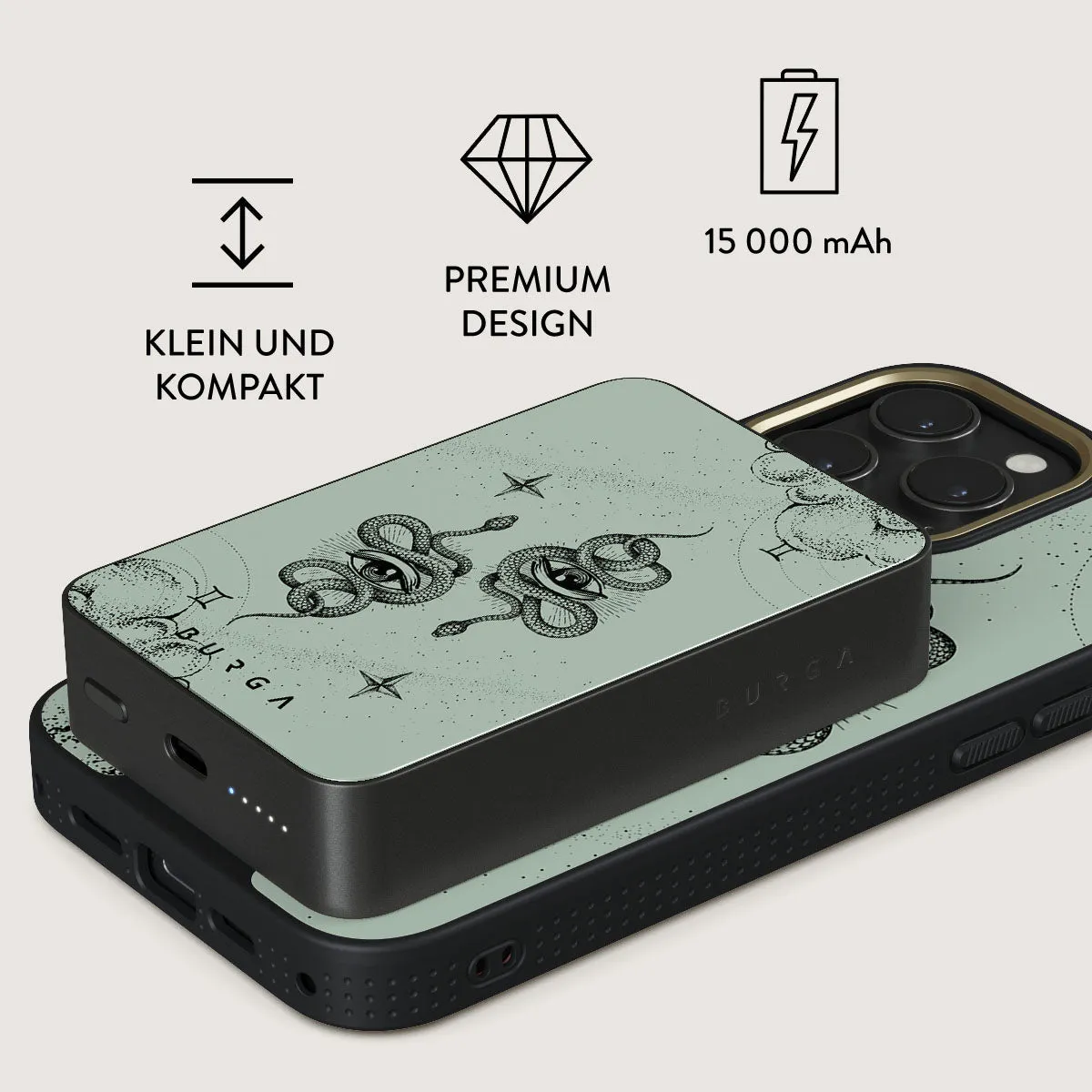 Gemini - Magnetic Powerbank