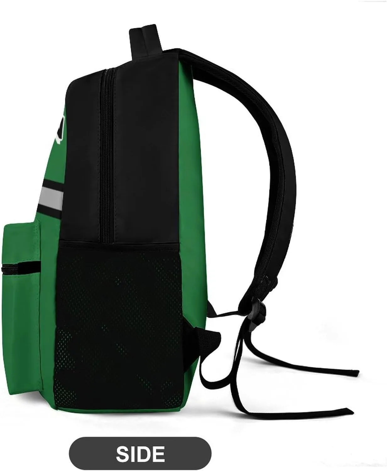 Generic Custom Backpack High Capacity Bag Basketball Fans Gifts for Teenager Men Women, Number & Add Name, Bos02_c