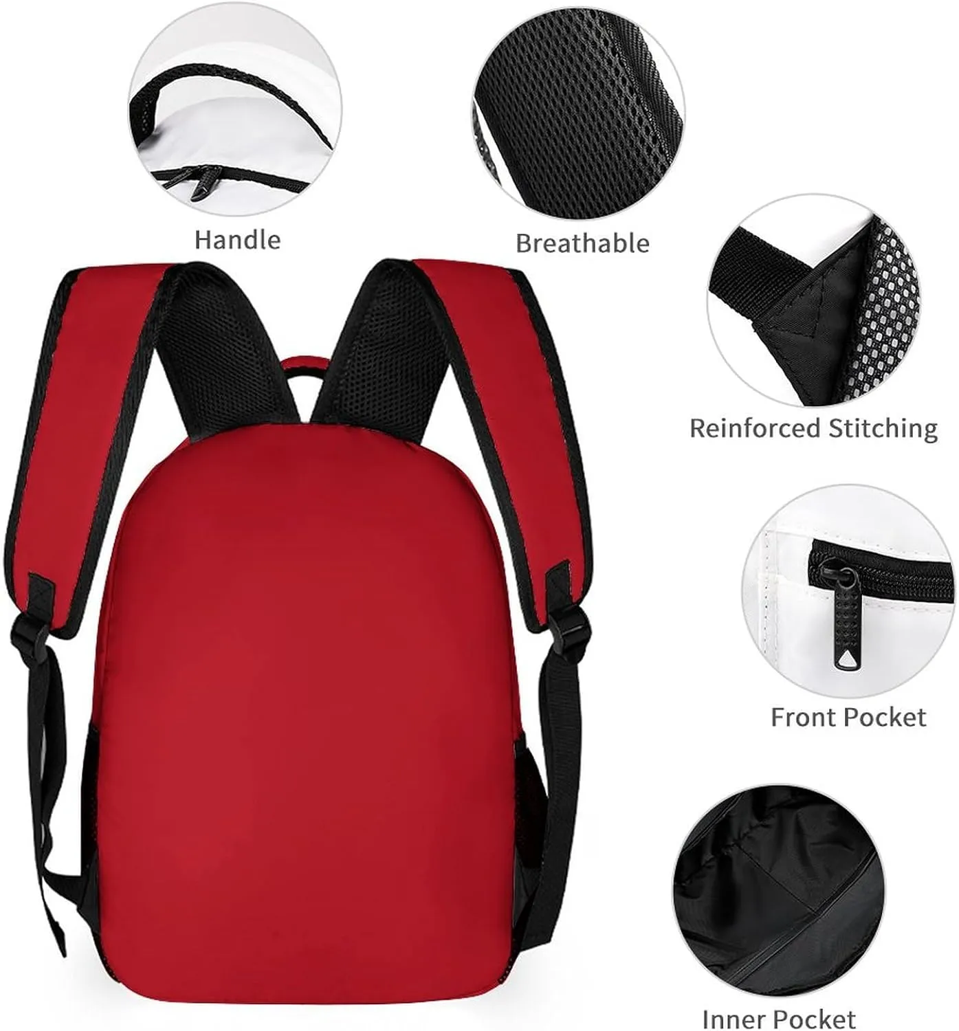 Generic Custom Backpack High Capacity Bag Hockey Fans Gifts for Teenager Men Women, Add Name & Number, Car06-h
