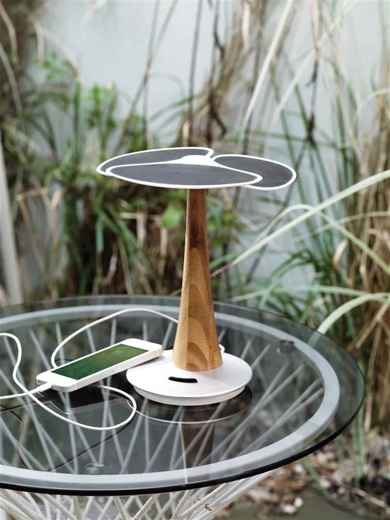 Ginkgo Solar Tree 4.000mAh, White