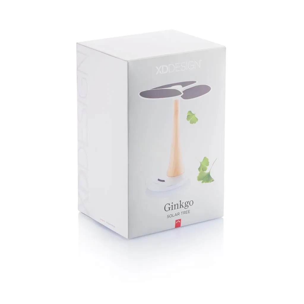 Ginkgo Solar Tree 4.000mAh, White