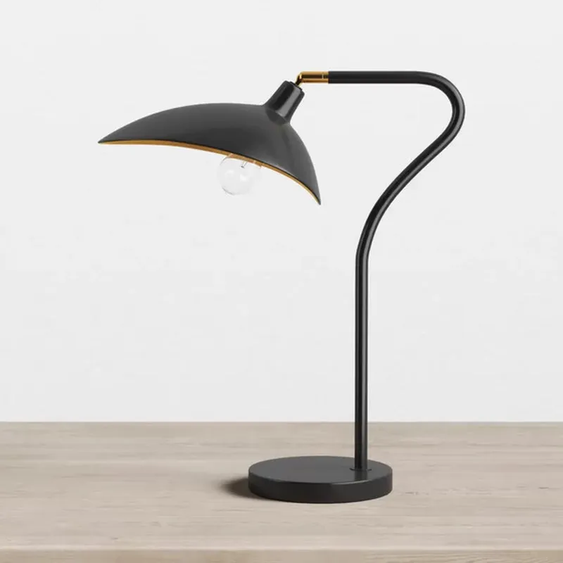 Girard Adjustable Metal Arched Lamp