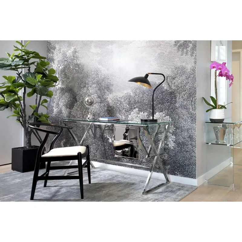 Girard Adjustable Metal Arched Lamp