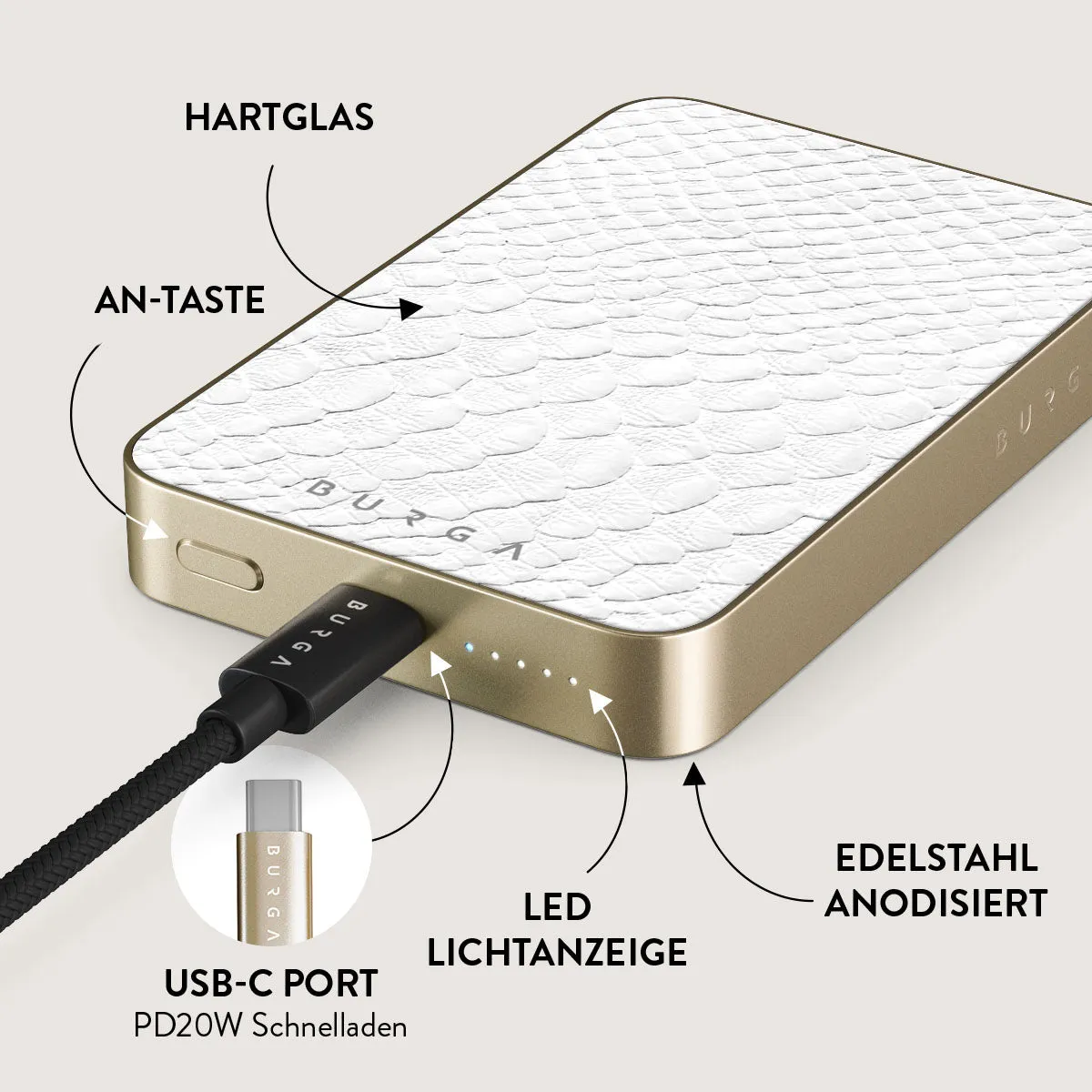 Glacial Desert - Magnetic Powerbank