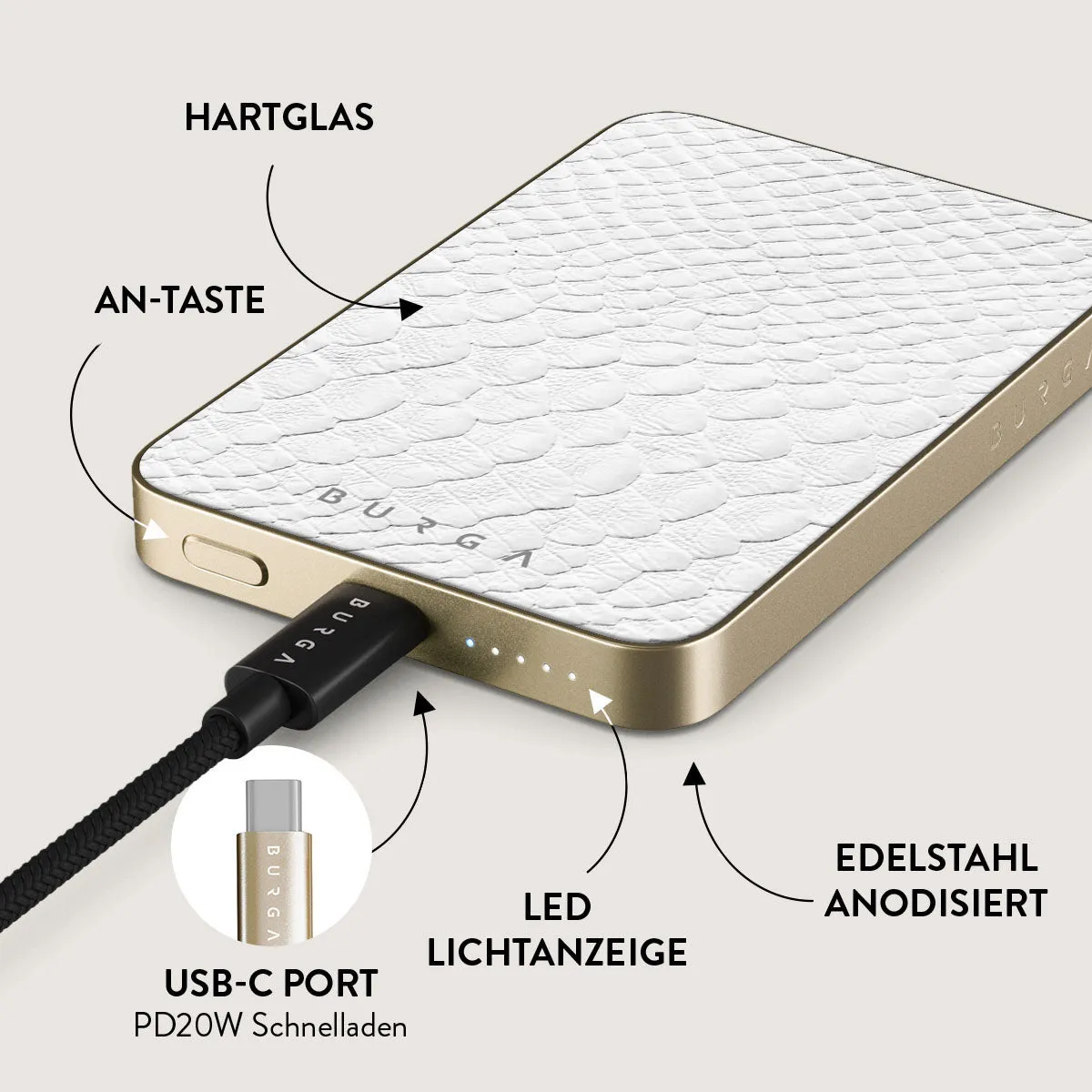 Glacial Desert - Magnetic Powerbank