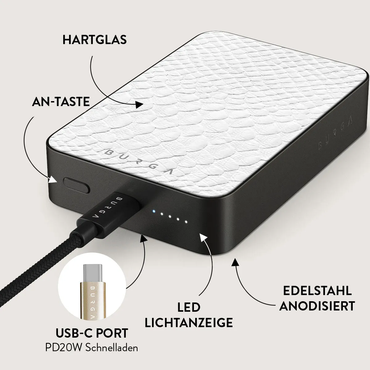 Glacial Desert - Magnetic Powerbank