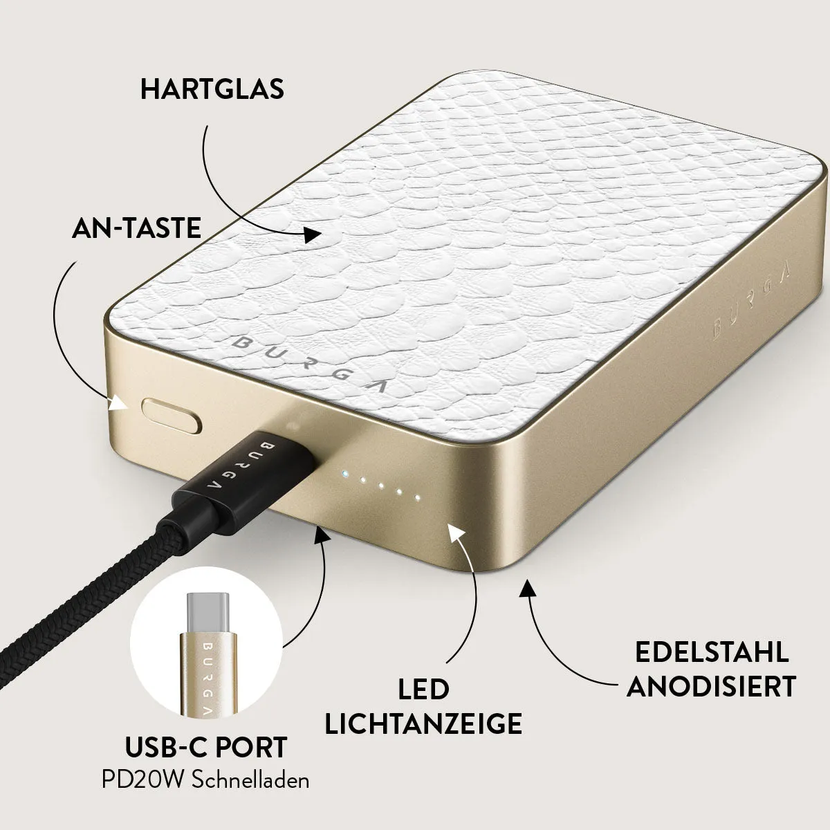 Glacial Desert - Magnetic Powerbank