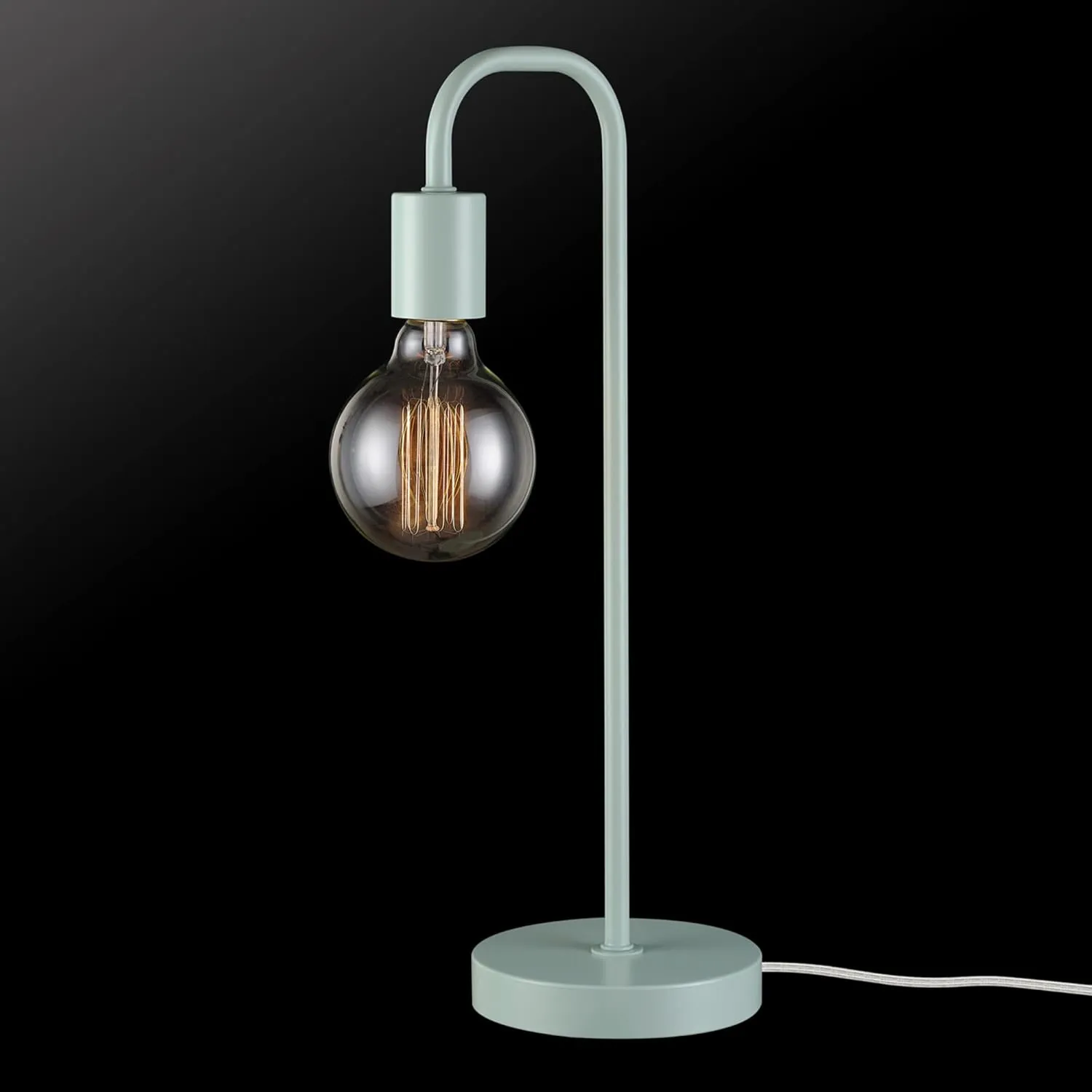 Globe Electric 65509 Holden 18" Table Lamp, Matte Pale Mint