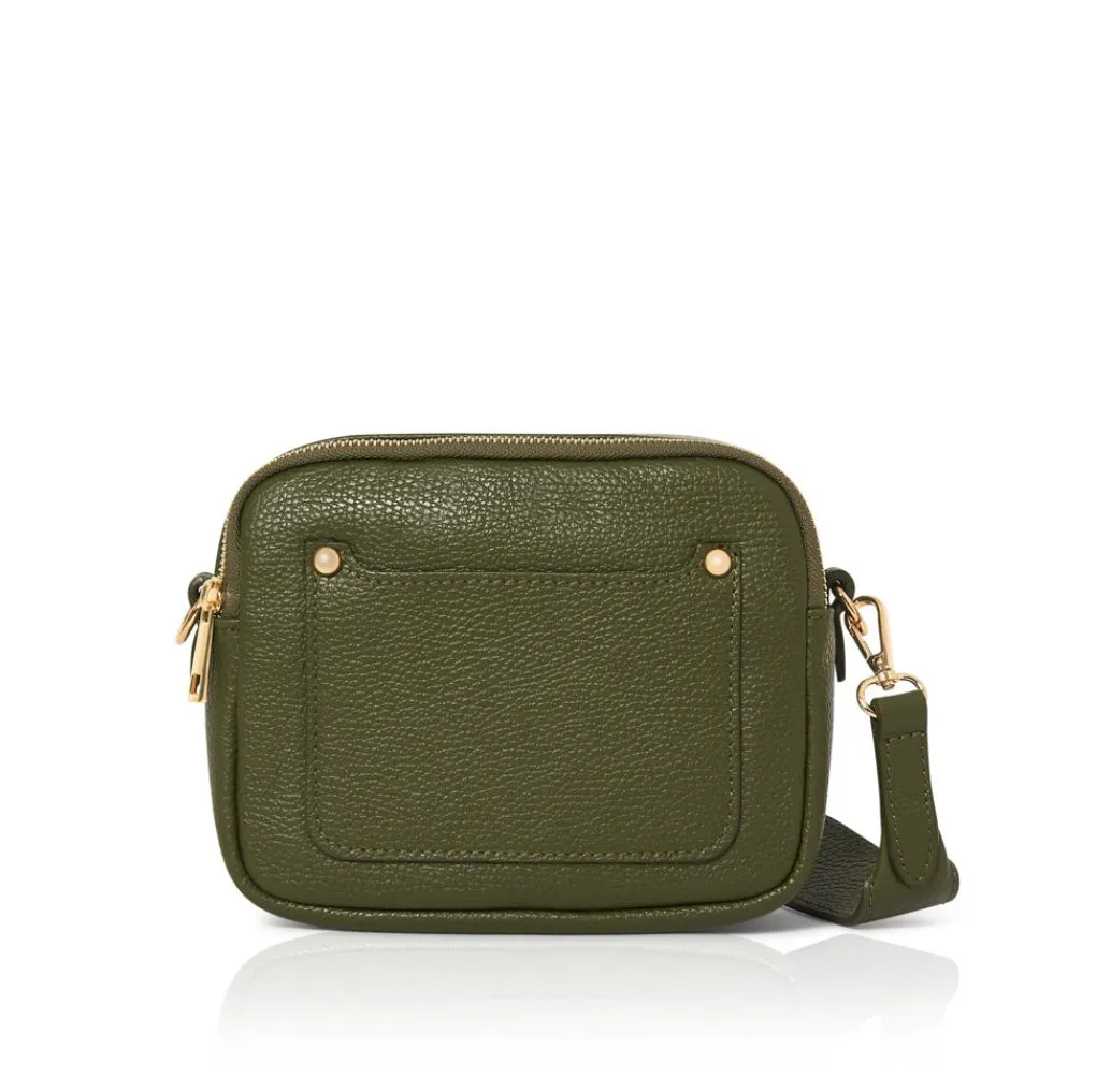 Gloria Double Zip Bag | Khaki