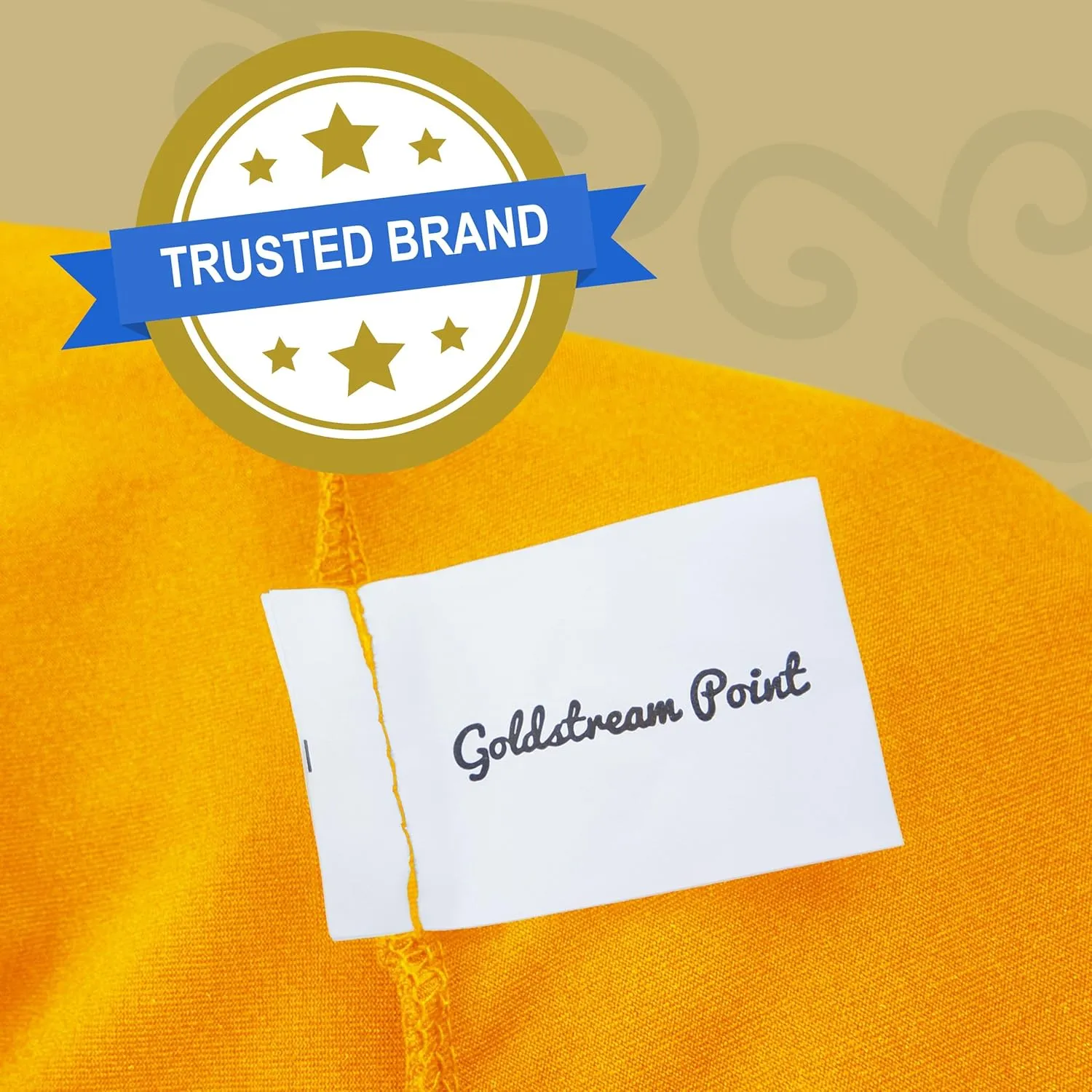 Golden Yellow 32 Inch Round x 30 Inch Tall Spandex Cocktail Tablecloth Folding Cover Stretch
