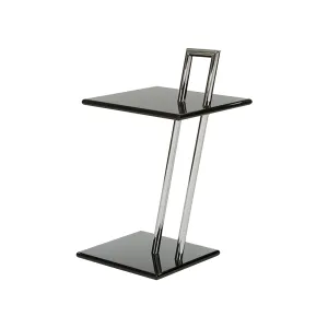 Gray style occasional square table