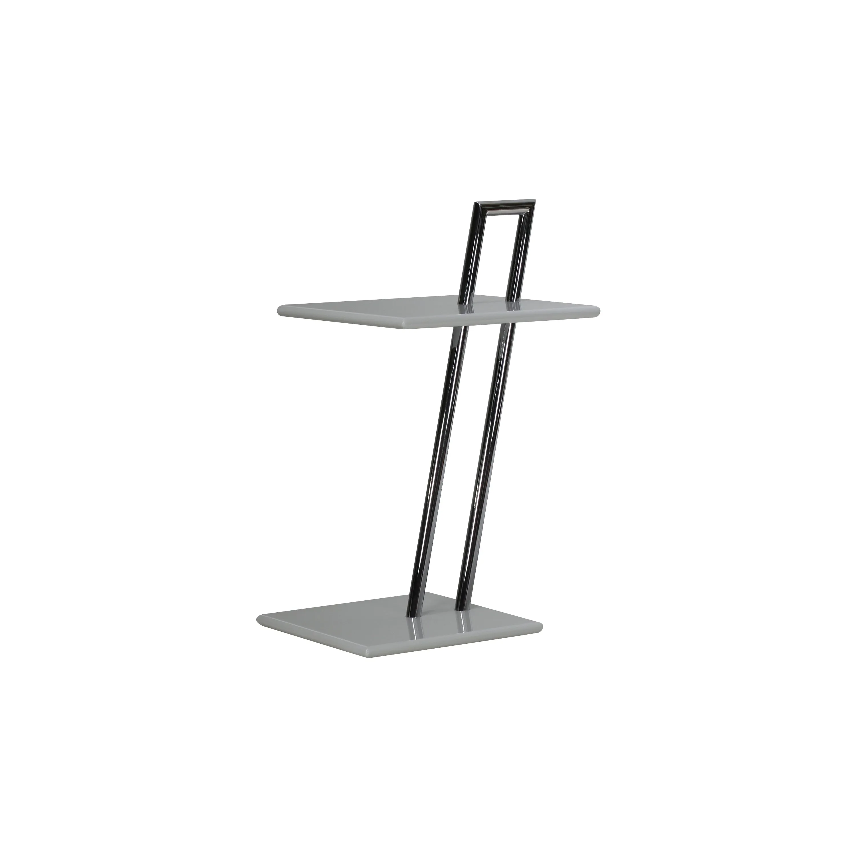 Gray style occasional square table