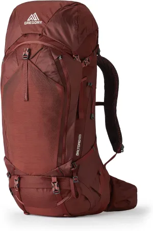 Gregory Baltoro 65L Pro Unisex Backpacking Pack with FreeFloat Suspension, AirCushion Breathable Backpanel, Small, Brick Red