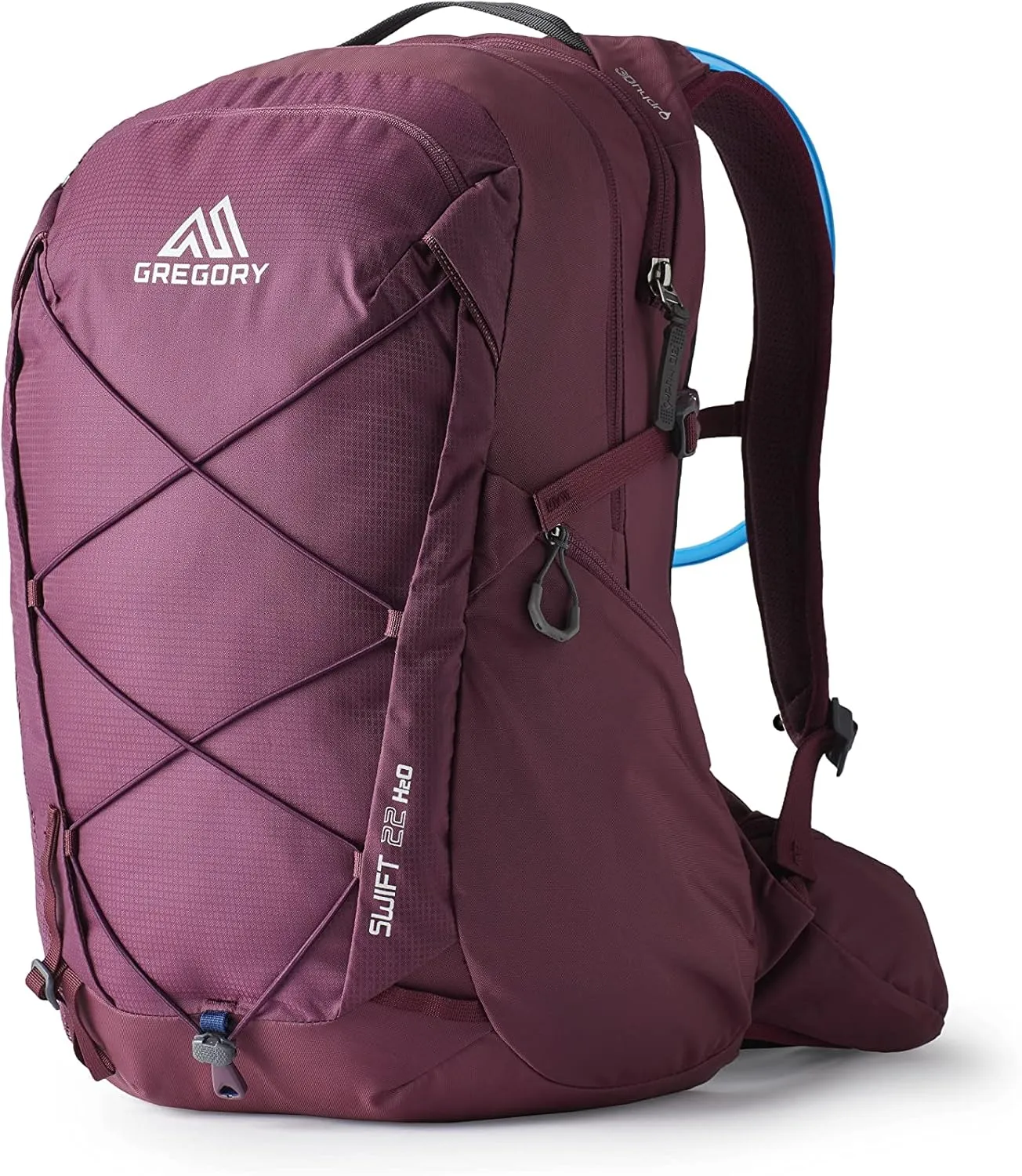 Gregory Swift 22L H2O Women's Day Hiking Backpack, Breathable Foam Backpanel, 2L Water Reservoir Included, Amethyst Purple