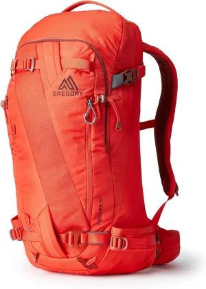Gregory Targhee 32L Skiing & Snowboarding Backpack, Helmet Carry, Ski/Snowboard Hook, Internal Hydration Sleeve (Reservoir Not Included)