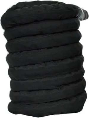 Gronk Fitness Battle Rope | Heavy-Duty Conditioning Rope for Full-Body Workouts | 30FT | Strength & Cardio Training Rope with Ergonomic Handles for Indoor & Outdoor Use