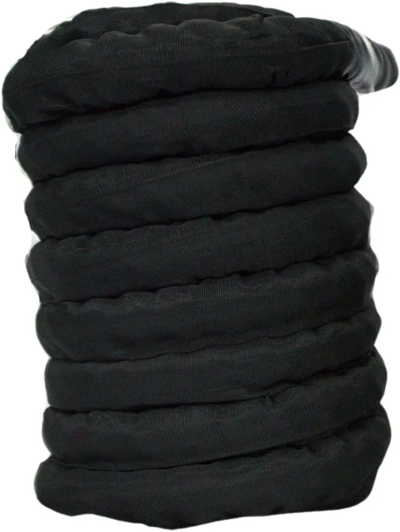 Gronk Fitness Battle Rope | Heavy-Duty Conditioning Rope for Full-Body Workouts | 30FT | Strength & Cardio Training Rope with Ergonomic Handles for Indoor & Outdoor Use