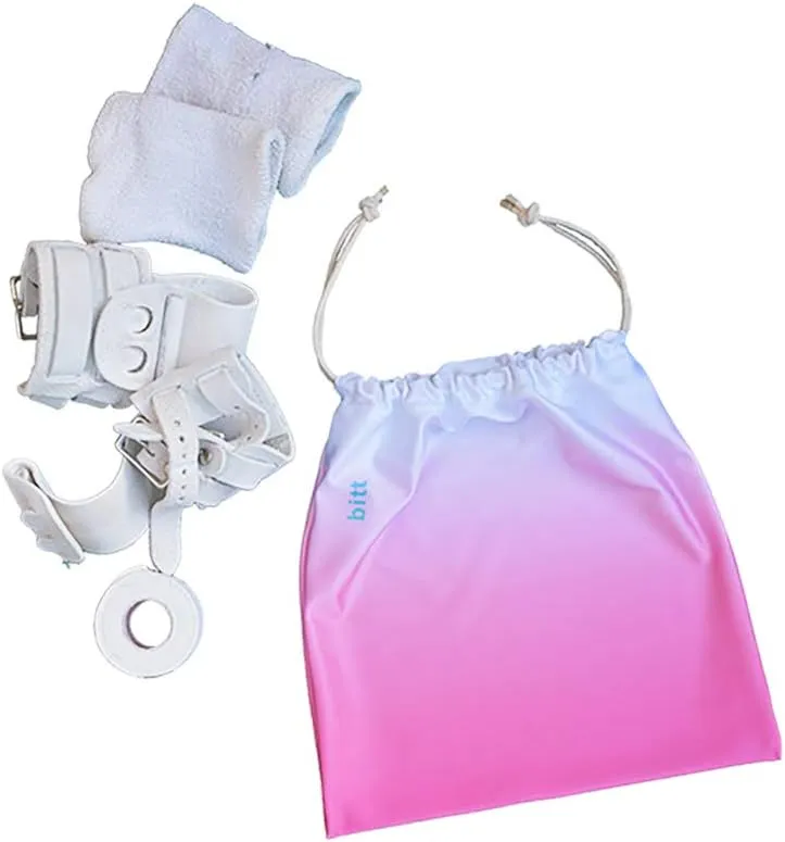 Gymnastics Grip Bag - Ombre Colors with Swarovski Crystals Option (Pink Ombre)