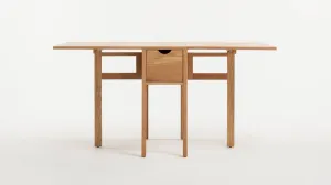 Hallie Folding Table - Oak