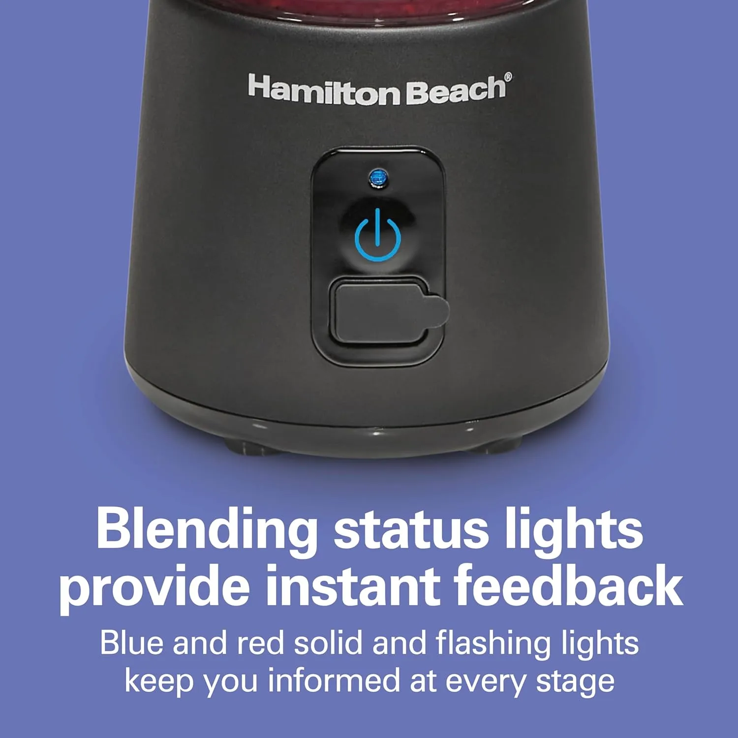 Hamilton Beach Mini Cordless Portable Personal Blender for Shakes and Smoothies, USB Rechargeable, 16 oz. Jar with Leakproof Travel Lid, 6 Stainless Steel Blades, Black (51180)