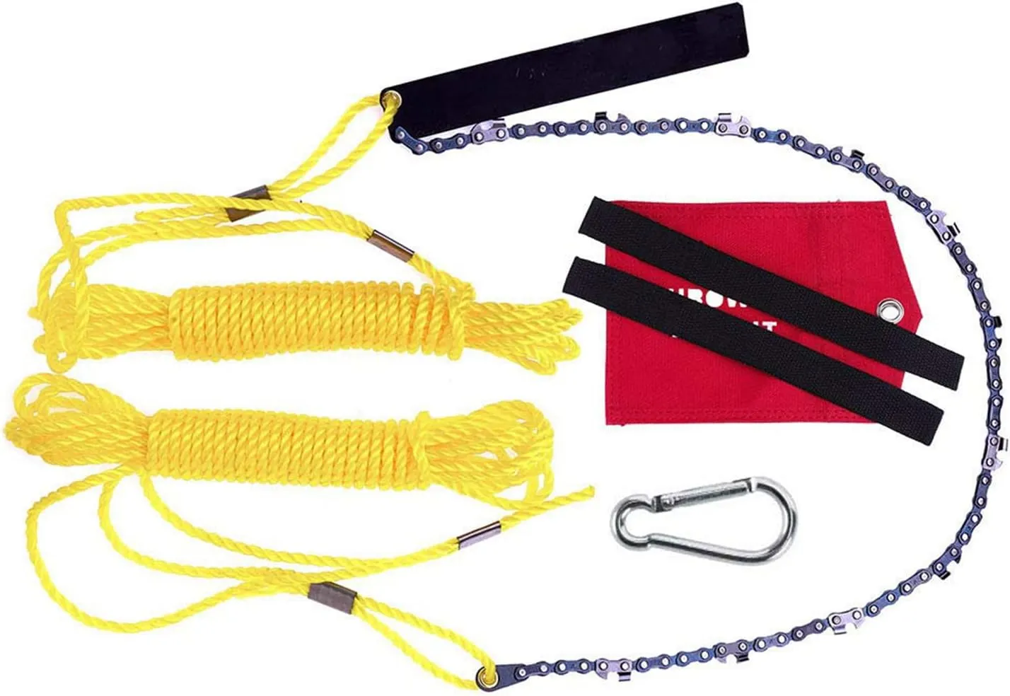 Hand Chainsaw,Pocket Chainsaw,Camping Saw,Pocket Chainsaw 24 Inch Long Chain for Survival Gear, Camping, Hunting, Tree Cutting or Emergency Kit