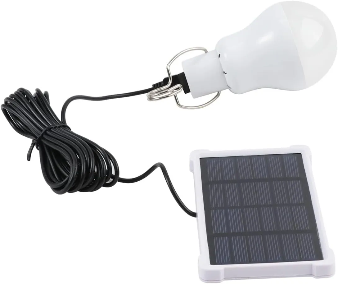 Happyyami Portable Led Light Bulb Camping Light Rechargeable Light Bulb Camping Solar Lamp Remote Controlled Rechargeable Lightbulbs Solar Powered Led Bulb Led Camping Lamp Outdoor Campfire