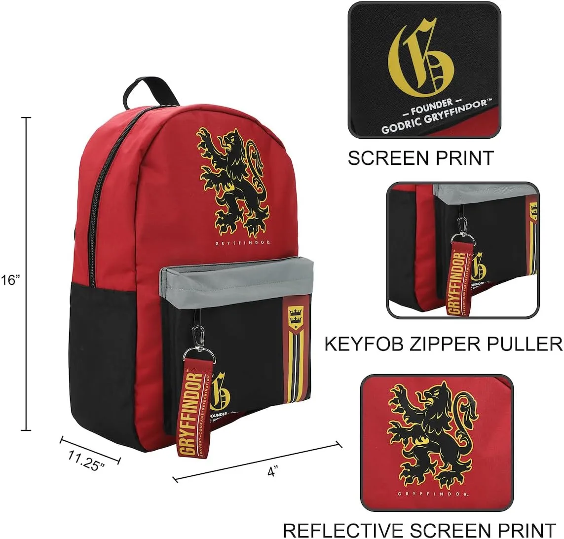 Harry Potter Gryffindor Hogwarts House Backpack