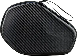 Hexagonal Ping Pong Paddle Case - Hard Shell Protector for 2 Long-Handled Table Tennis Rackets - Waterproof and Drop-Proof - Lightweight and Stylish Design for Ultimate Protection