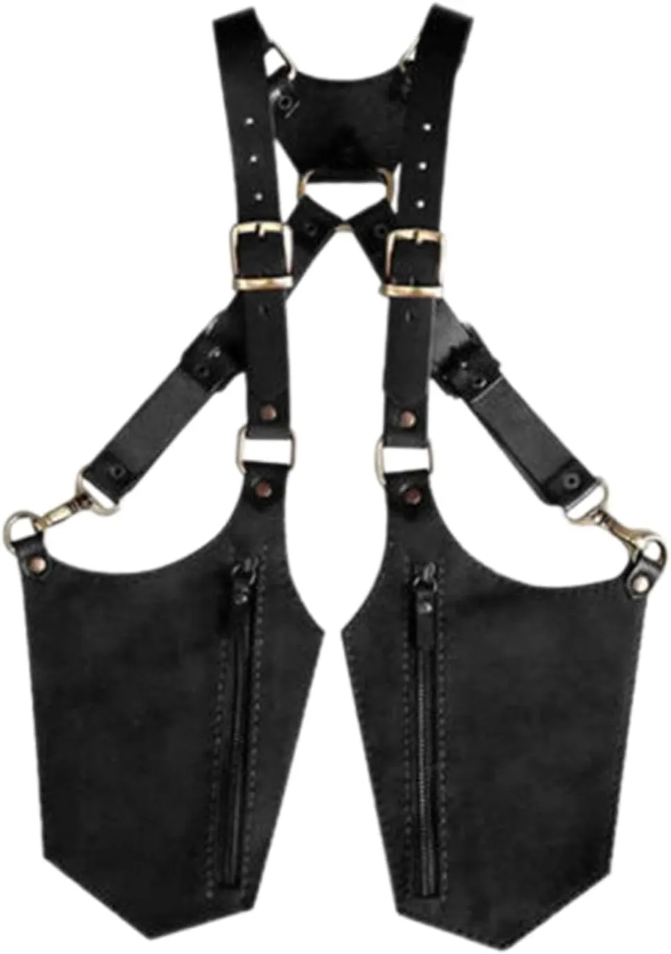 Hidden Underarm Shoulder Bag PU Leather Anti Thief Trendy Double Shoulder Pouch