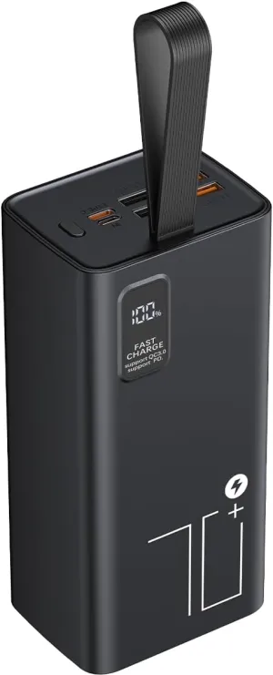 High Capacity Power Bank 70000mAh with LED Display, 30W PD & QC 3.0 Fast Charging Portable Charger, 5 Output 2 Input USB-C Battery Pack for Outdoor Camping Travel Office