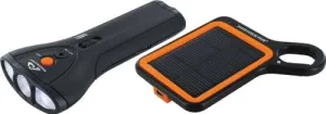 High Gear Solarpod with Rechargeable Torch