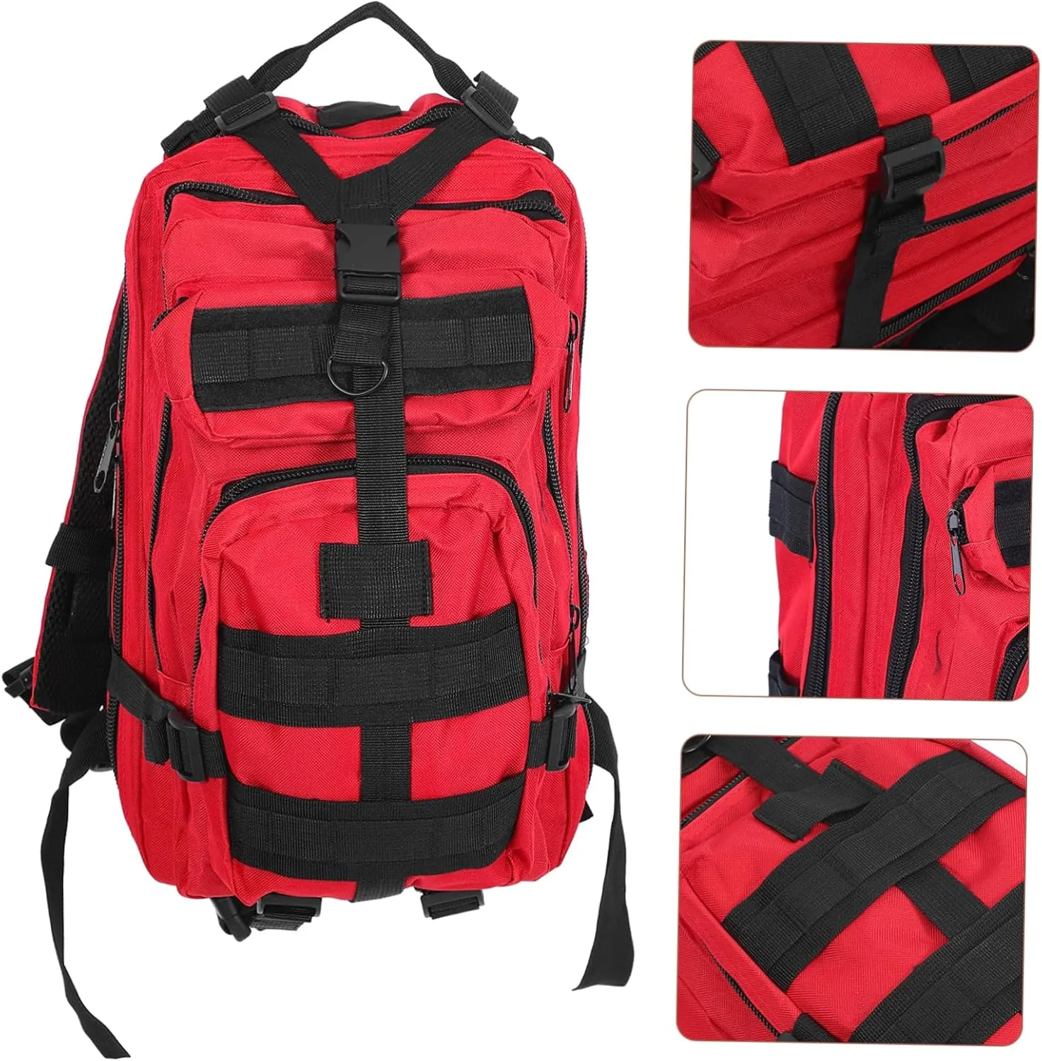 Hiking Storage Pouch Carry Back Practical Storage Bag Messenger Bag Back Storage Pouch Survival Gear and