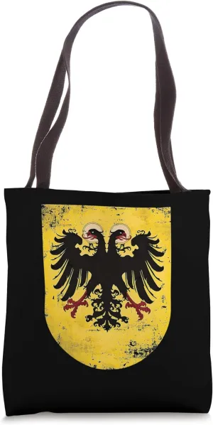 Holy Roman Catholic Empire Double Headed Eagle Crest Tote Bag