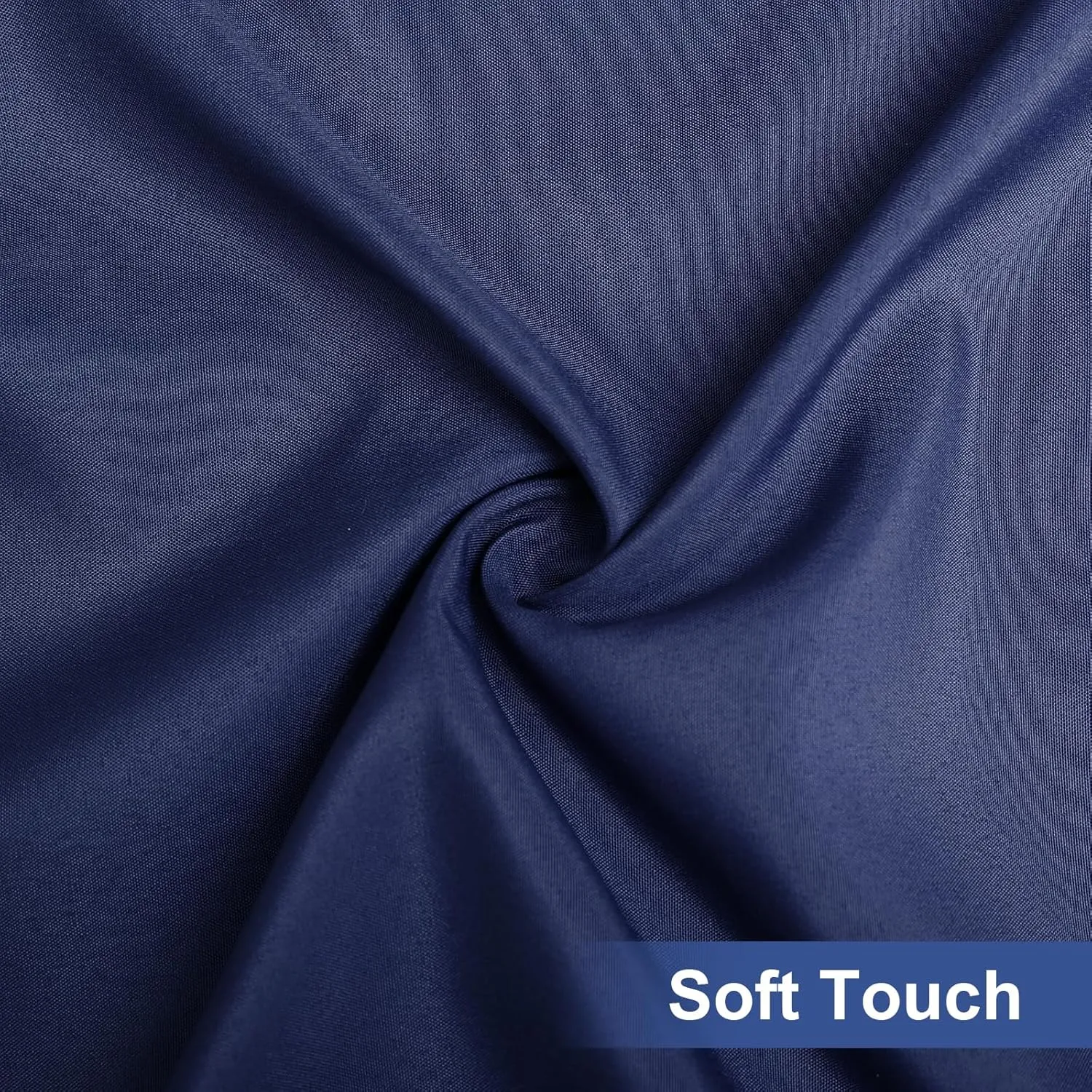 homing Rectangle Table Cloth Cover, Waterproof Polyester Elastic Fitted Tablecloth, Fits for 8 Foot Folding Tables, Washable Table Protector for Picnic, Camping, Outdoor (Navy Blue, 36" x 96")