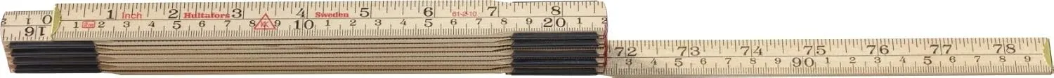 Hultafors Tools 100504U Folding Ruler 61 2 10