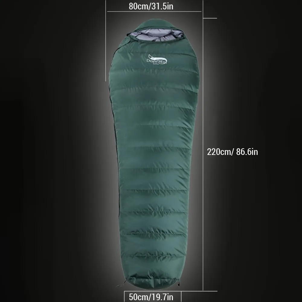 HXBER Mummy Sleeping Bag Winter Outdoor Backpacking Sleeping Bag for Camping Hiking