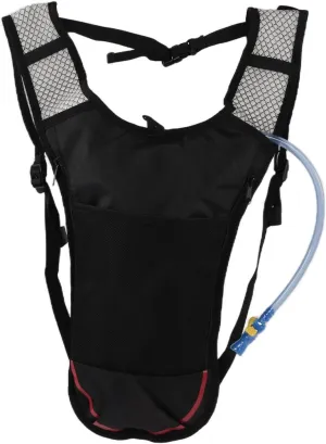 Hydration Backpack, Hydration Pack Hiking Water Backpack Lightweight Breathable Water Backpack with 2L Water Bag Straw for Running Hiking Cycling (Red)
