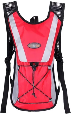 Hydration Backpack, Lightweight Running Vest for Men & Women with Adjustable Strap Water Bladder Outdoor Marathon (Orange)