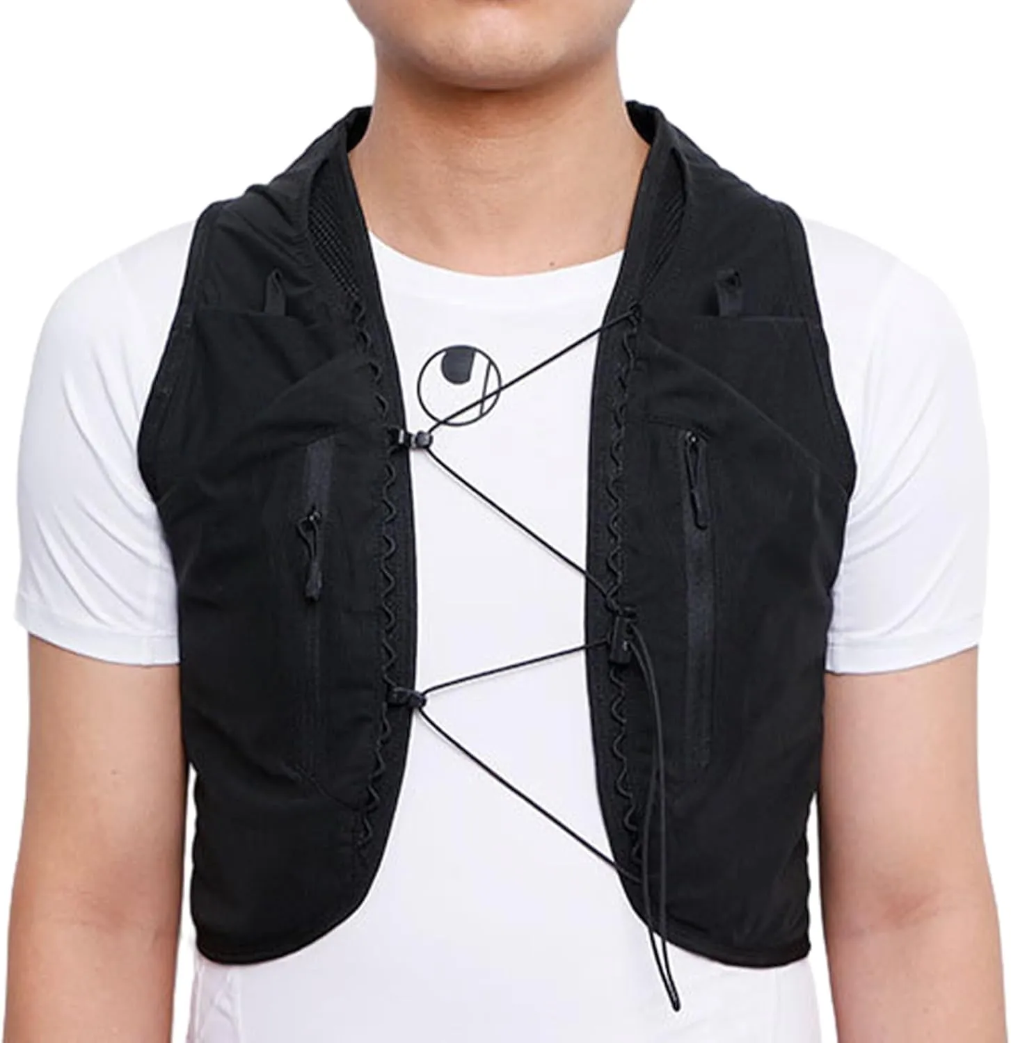 Hydration Backpack Running Hydration Vest Outdoor Hydration Backpack Bubble Breathable Vest Bag for Cycling, Running, Climbing, Hiking and Travel (2XL)