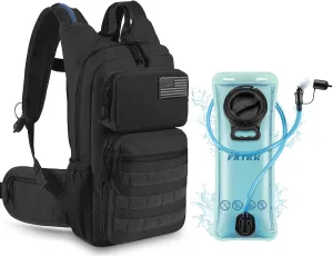 Hydration Backpack with 3L Hydration Bladder, Tactical Insulation Hydration Pack for Men Women Hiking Biking Climbing