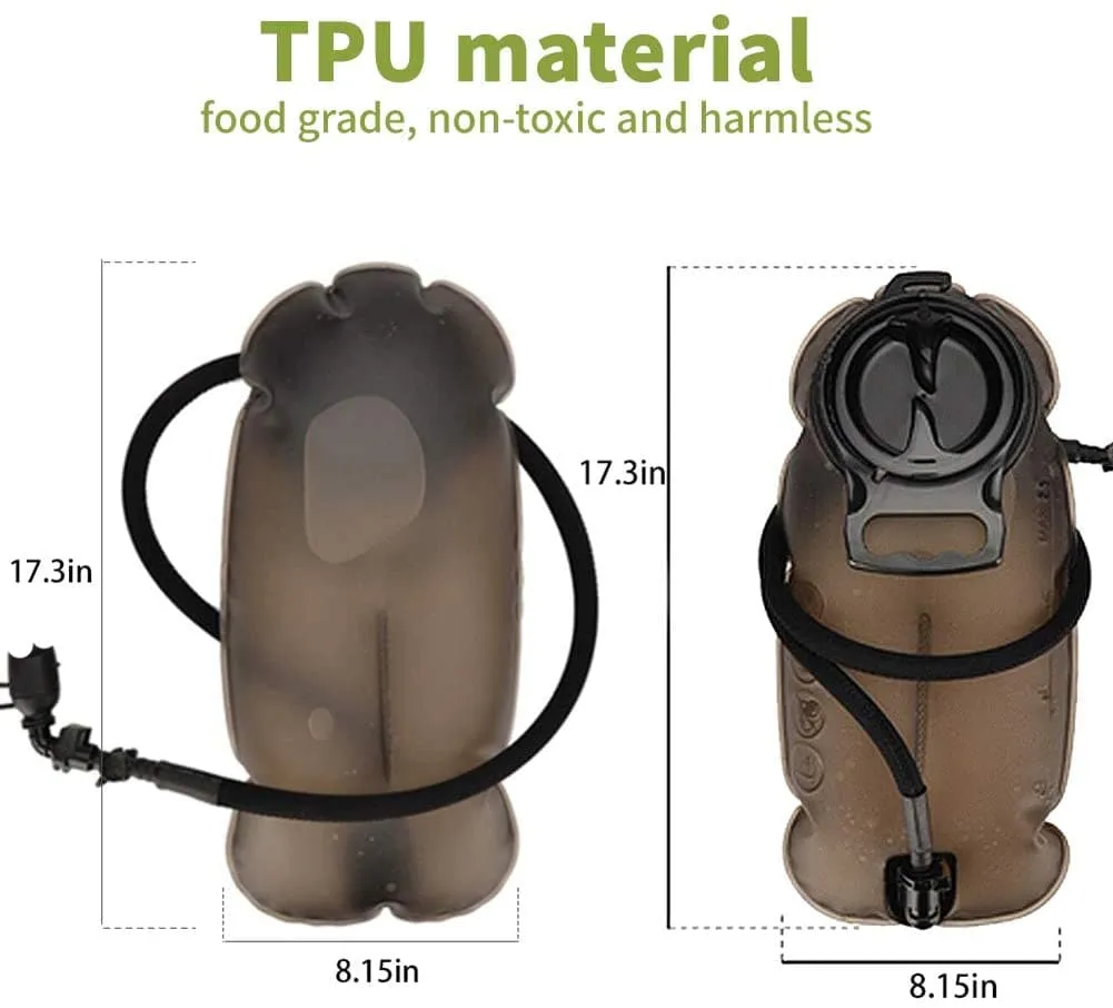 Hydration Backpack with 3L Water Bladder Bundle for Outdoor Adventures
