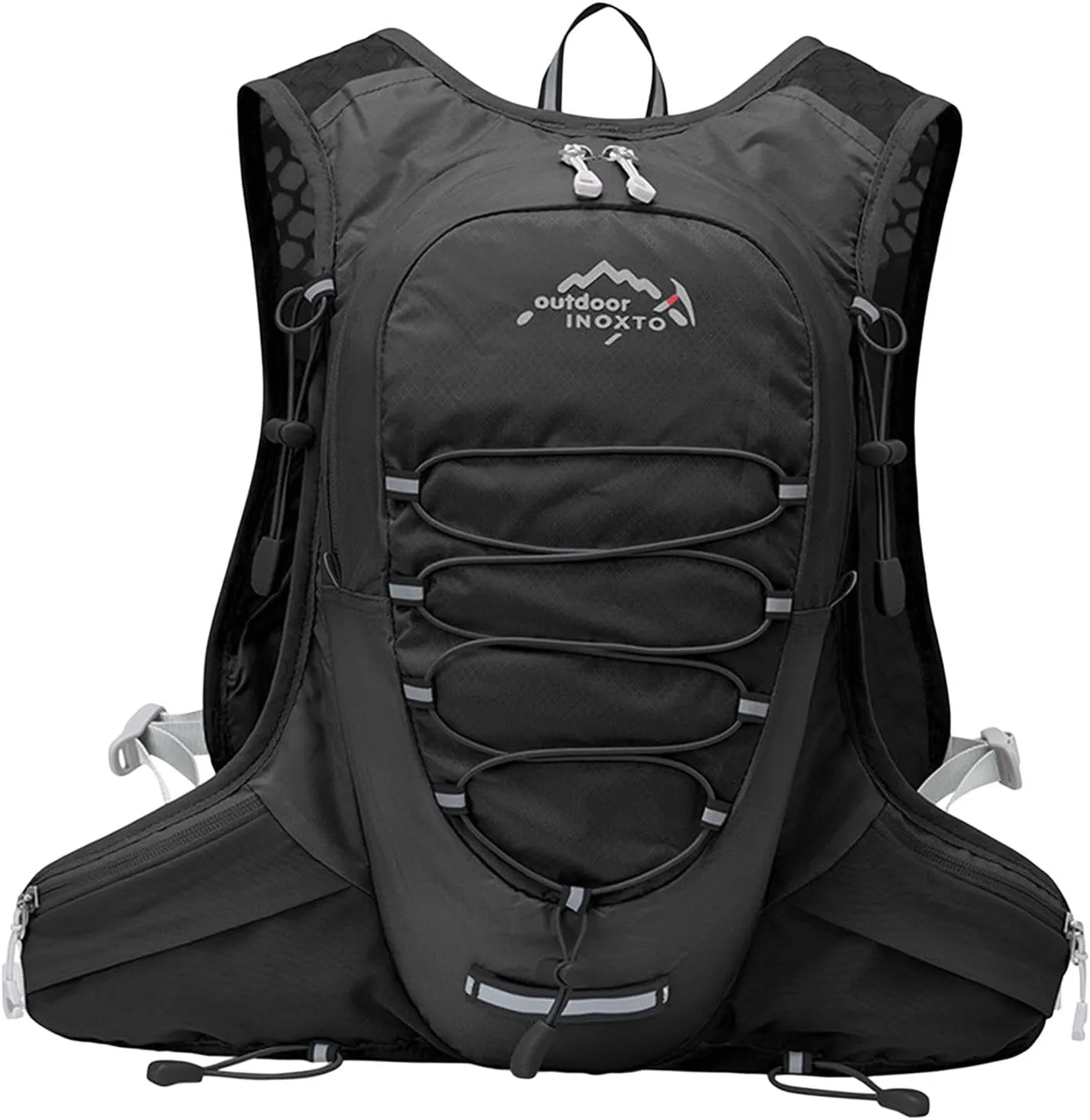 Hydration Pack, 12L Hydration Backpack, Ultralight Men Women with 2L Water Bladder Running Backpack for Mountain Climbing