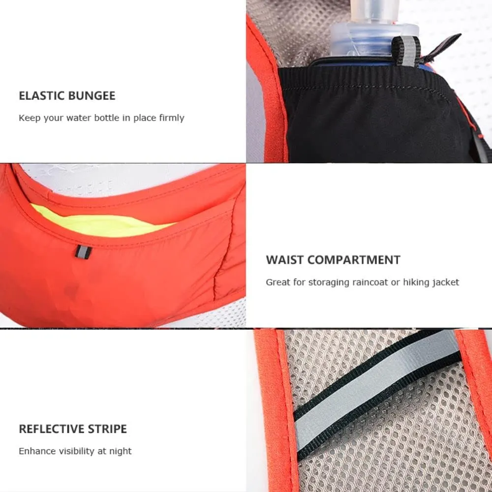 Hydration Vest Backpack Lighhtweight and Breathable Running Vest Daypack for Hiking Trail Running Cycling Race Marathon for Women Men